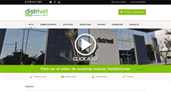 Desktop Screenshot of distrivet.es